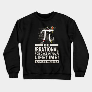 Irrational Epic Pi Day Pirate Crewneck Sweatshirt